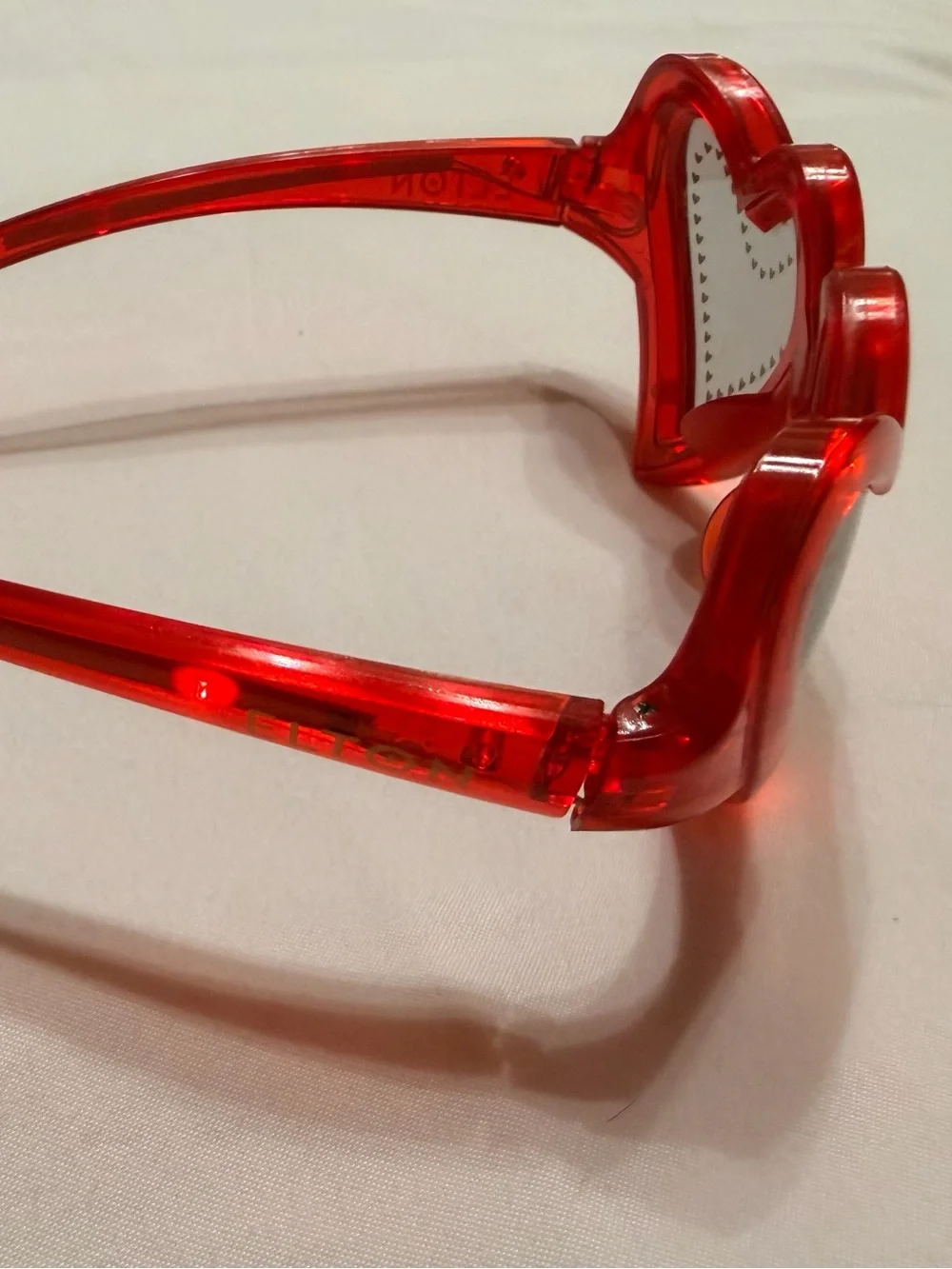 ELTON • Farewell Yellow Brick Road 2023 Tour • Red Light Up Sunglasses